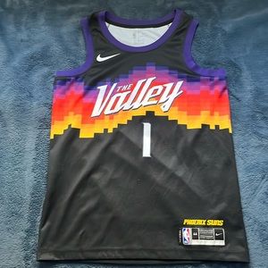 Devin Booker “The Valley” Phoenix Suns jersey. Nike Swingman. Great condition